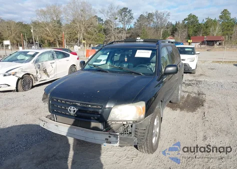 2005 Toyota Highlander V6 from USA, damaged, VIN JTEGP21A550087765